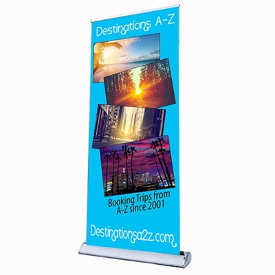 Roll Up Vertical Banner for Marketing and Exhibitions